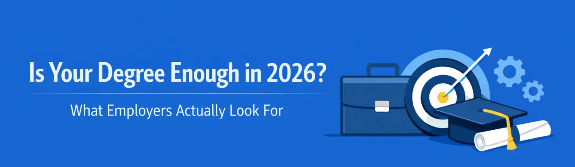 Is Your Degree Enough in 2026? What Employers Actually Look For